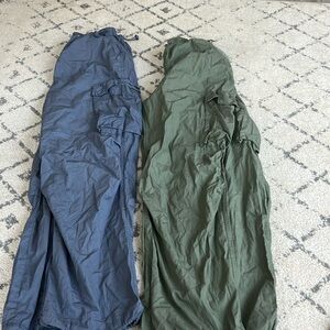 2 pair cargo pants